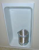 Downward Venting Dryerbox for Pedestal Dryer